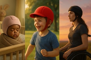 different protective head ware